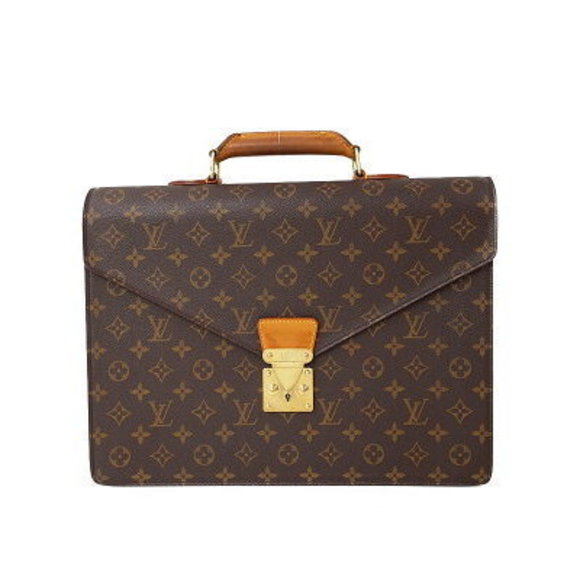 Louis Vuitton Monogram Servier Conseiller Briefcase Business Bag - Picture 1 of 8
